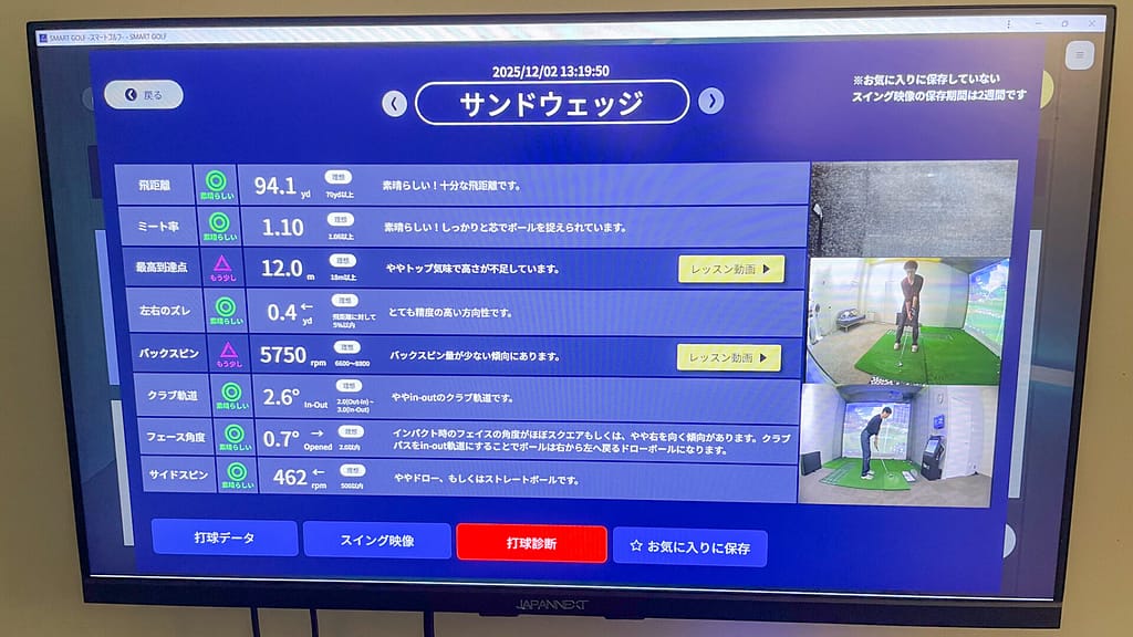 スイングAI解析